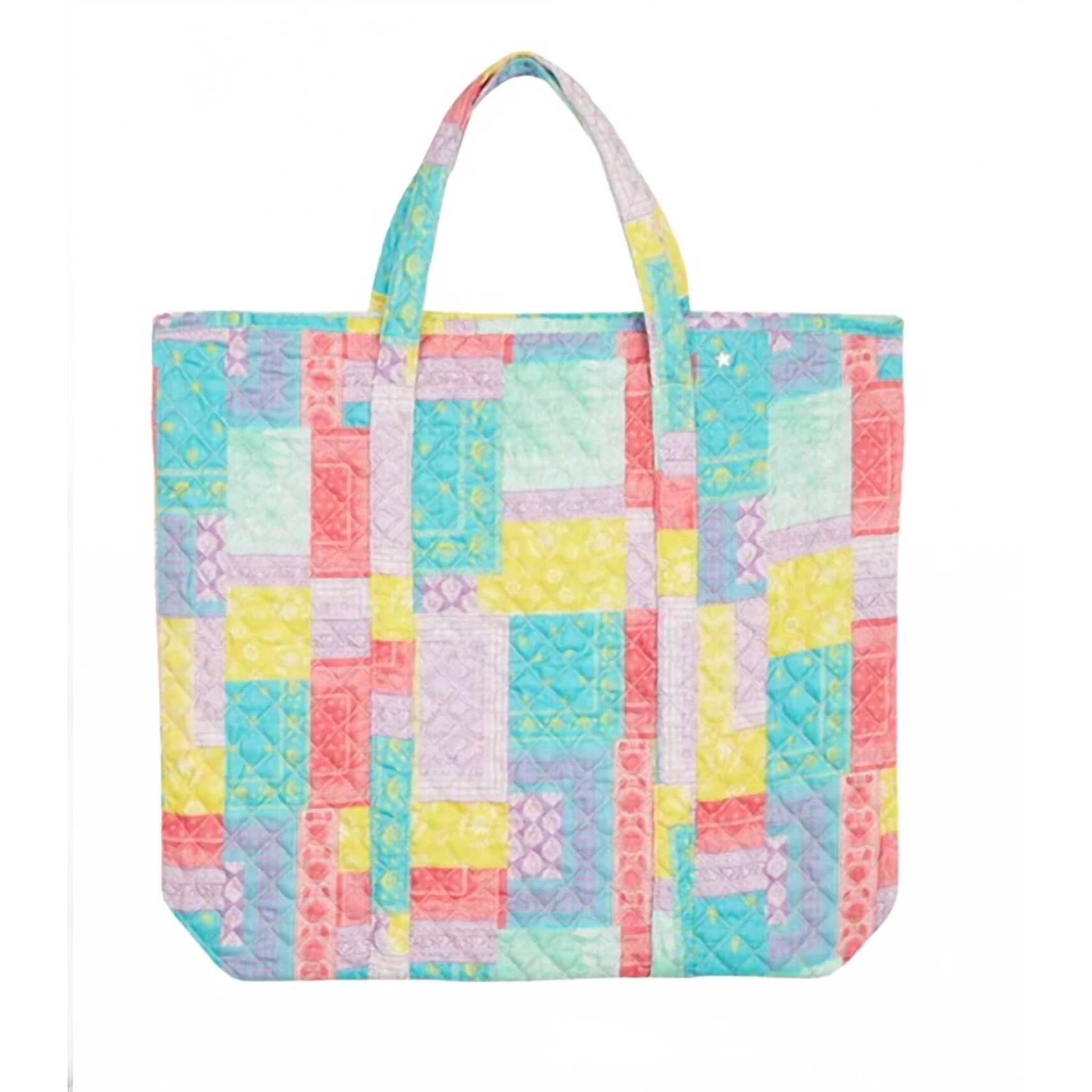 New Jocelyn Women's Quilted Tote Bag In Multicolor